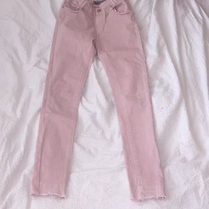 Pink jeans